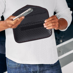Pochette Faraday RFID anti-radiation, anti-GPS, protection de la vie privée, blocage du signal, protection contre les signaux, housse de téléphone portable - Product Image 5