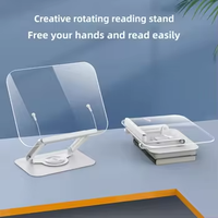 Okul Sergileri ve iPad/Tablet PC Kullanımı için Ayarlanabilir Alüminyum Alaşımlı Kitap Standı Model R54-Toptan Satış
