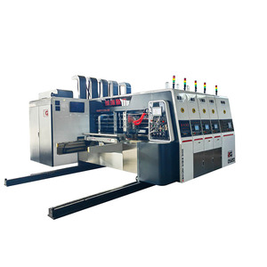 Máy in đa màu slotter Die Cutter cho sóng Board 4 màu flexo với Auto Feeder Stacker cho khối lượng cao bao bì - Product Image 4