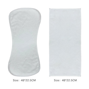 <span class=keywords><strong>Toallas</strong></span> para bebés <span class=keywords><strong>recién</strong></span> nacidos, toallitas de tela, sublimación en blanco, pañuelo para jardín de infantes, paño para eructar para uso en la cocina, toalla de enfermería - Product Image 3