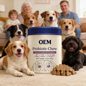 Probióticos Masticables para Perros al por Mayor, Altos en Proteínas, Sin Granos, de Rápida Absorción, Alivian la Diarrea, Refuerzan la Inmunidad, Vitaminas, Cuidado de Mascotas - Product Image 4