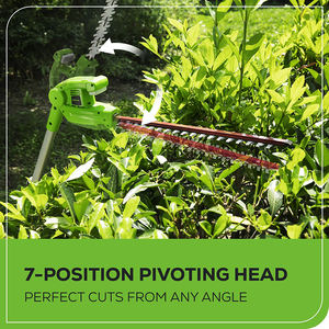 <span class=keywords><strong>Greenworks</strong></span> Scie à perche sans fil 40V 8 pouces <span class=keywords><strong>avec</strong></span> fixation pour taille-haie jusqu'à 9 pieds <span class=keywords><strong>Tondeuse</strong></span> à perche ultra légère 20302 - Product Image 5