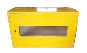 Kotak <span class=keywords><strong>Meter</strong></span> <span class=keywords><strong>Gas</strong></span> Luar Ruangan IP54 Kustom, Terpasang di Dinding, Baja Anti Karat, Tahan Air untuk Pasokan <span class=keywords><strong>Gas</strong></span> Hunian yang Aman - Product Image 3