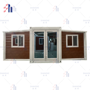 SH amueblado plegable casa <span class=keywords><strong>barata</strong></span> <span class=keywords><strong>piscina</strong></span> 2 dormitorio contenedor pequeñas casas portátiles prefabricadas en Tanzania diseño - Product Image 1