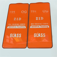 Protection d'écran en verre trempé 21D pour iPhone 18 17 Pro Max, verre de protection d'écran intégral 21D pour Infinix Hot 8 Pop 8 Pop 9