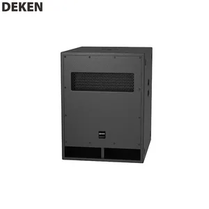 DEKEN P18S Audio Sound Equipment Amplifier Speaker Bass System 850 Watts 4 Ohms Active Single 18 Inch Subwoofer for Large Stage