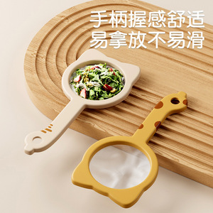 Écumoire portable en forme de chat Xingyang de 10 cm pour la cuisine, tamis à légumes, fruits et haricots - Product Image 3