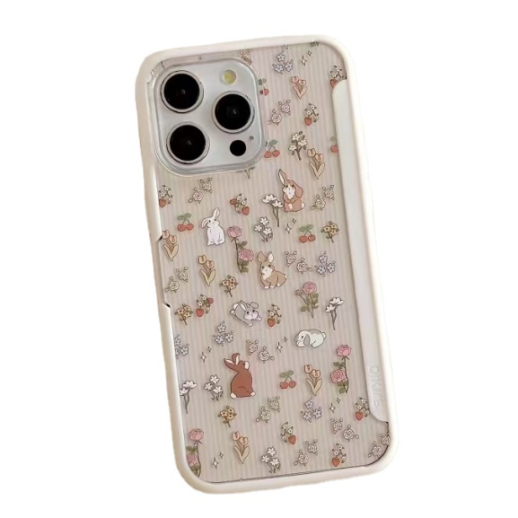 New Shockproof Bumper Slim Transparent Acrylic Stand Cover for iPhone 6 7 8 11 12 13 14 15 16 Plus Xr X Xs Pro Max Phone Case