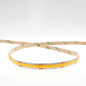 IP20 12V/24V USB LED Strip Lights không có điện áp thả 10 mét linh hoạt COB <span class=keywords><strong>408</strong></span> LED/m đồng cơ thể LED Strips - Product Image 1