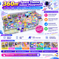 Équipement de terrain de jeux intérieur pour enfants, aire de jeux souple, conception personnalisée pour centre de divertissement familial et centre commercial