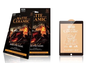 Protection d'écran en céramique mate pour iPad <span class=keywords><strong>Pro</strong></span>, ultra-fine 0,33 mm, dureté 9H, anti-traces de doigts, étanche, compatible stylet - Product Image 3