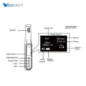 Bondent Wismy Marc eko <span class=keywords><strong>Endo</strong></span> Motor kök kanal için 1:1 <span class=keywords><strong>Endo</strong></span> Motor maç Apex bulucu diş ekipmanları ISO 13485 CE onaylı - Product Image 2