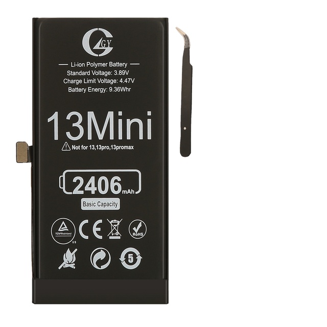 For IPhone 13 Mini 13 Pro Max 4352mAh 3095mAh Battery Replacing the Apple Phone Battery