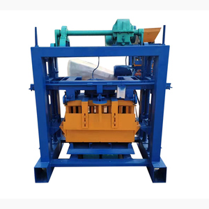 Hochleistungs-manueller ineinandergreifen der Ziegelstein block, der Maschine Qt40-2 Ziegelstein-Maschinen-Preis herstellt - Product Image 1