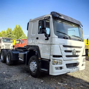 Truk traktor penjualan populer SINOTRUK HOWO digunakan 6X4 penggerak tangan kiri Euro 2 Euro 3 Euro 4 merek baru Tiongkok untuk dijual di Sudan - Product Image 4