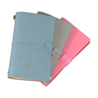 Carnet de voyage personnalisé en cuir PU multicolore, portable, pour l'extérieur, fabriqué en usine