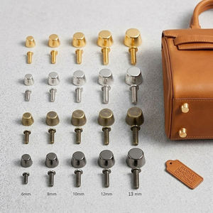 Accessoires de luxe personnalisés pour la fabrication de sacs : boutons-pression, fermoirs mousquetons, pièces spéciales, boucles métalliques, crochets pour sacs à main et pochettes. - Product Image 5