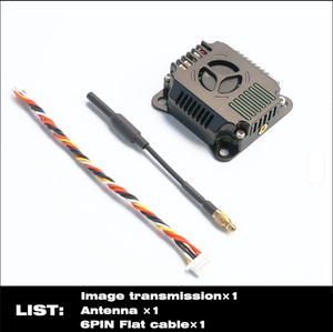 Transmetteur vidéo analogique VTX 3W 4,9-6,1 GHz pour drone FPV longue portée - Product Image 5