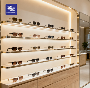 Mueble Óptico, Vitrina para Exhibición de Gafas de Sol, Vitrina Óptica de Vidrio, Exhibidor de Gafas - Product Image 6