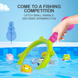 Nouveautés Jouets de bain pour enfants, piscine, pêche, jeu aquatique interactif parent-enfant, ensemble de jouets de bain pour bébé - Product Image 3