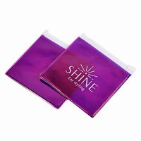 Petit emballage de bijoux sac en plastique zippé sac mat mignon à fermeture éclair pour boucle d'oreille collier réutilisable Logo personnalisé mini sac de pochette zip-lock