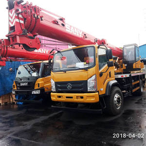 Sany 12 טון הידראולי משאית מנוף sany stc120 משומש קטן hino גלגל 10 טון 15 טון 16 טון משאית בום עם מנוף הידראולי הידראולי הרמה - Product Image 5