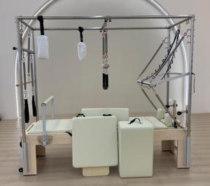 Cadillac riformatore 3-in-1 in legno con nucleo torre e Pilates letto Home Studio palestra Fitness Yoga allenamento letto - Product Image 4
