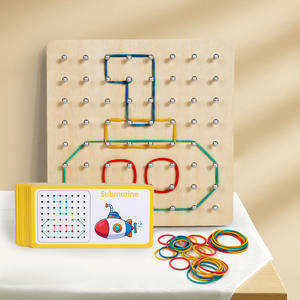 Bambini in legno gallo Montessori giocattolo grafica <span class=keywords><strong>matematica</strong></span> educazione creativa regali per ragazzi ragazze - Product Image 2