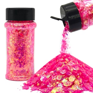 Kit <span class=keywords><strong>de</strong></span> purpurina gruesa en frasco para decoración navideña, manualidades <span class=keywords><strong>de</strong></span> <span class=keywords><strong>uñas</strong></span> y arte con resina, con una brillante paleta <span class=keywords><strong>de</strong></span> <span class=keywords><strong>colores</strong></span> primaverales - Product Image 5
