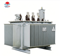 Transformateur immergé dans l'huile S22 ONAF à enroulement en aluminium triphasé 35 kV 100 kVA personnalisé OEM ODM pour centrale solaire