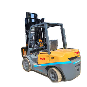 รถยกดีเซล TCM 4 ตัน มือสอง พร้อมเครื่องยนต์ ISUZU เกียร์และมอเตอร์ ความยาวงา 1200 มม. เสาสามตอน ราคาโรงงาน ขายดี - Product Image 1