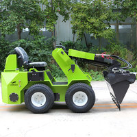Mini chargeuse compacte Landward ST490R, chargeuse frontale compacte, chargeuse agricole à conduite assise de haute qualité fabriquée en Chine, livraison gratuite