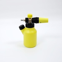 Canon à mousse pour nettoyeur haute pression Pulvérisateur de mousse de lavage de voiture avec connecteur rapide 1/4 Pistolet à mousse de lavage de voiture robuste