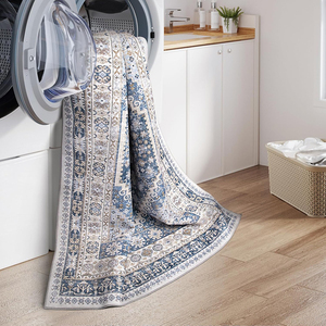 Tappeto Lavabile in Lavatrice con Design Classico Persiano per Divano e Comodino - Product Image 4