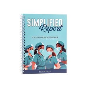 थोक अनुकूलित प्लानर सर्पिल-बाउंड दैनिक नर्सिंग रिपोर्ट उपहार के उपयोग के लिए नर्सों और डॉक्टरों के लिए जर्नल - Product Image 1