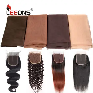 Jaring Rambut Foundation Kualitas Tinggi 1Yard 4 Warna Tersedia Aksesori Jaring Rambut Tenun Jaring Rambut Renda Swiss Jaring untuk Membuat Wig Renda