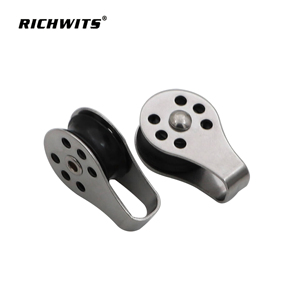 Polea de bloque de rodamientos de bolas de grado marino, base de lágrima multiorificio, baja fricción, resistente a todo clima para <span class=keywords><strong>kayak</strong></span> y trabajos de elevación pequeños - Product Image 3
