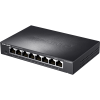 TP-LINK TL-SG2008MP 8GE(POE) Switch PoE de gestión en la nube totalmente Gigabit