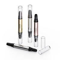 Choebe Professional 0.9ml Eyeliner Metalik Multifungsi Pena Dua Sisi Tabung Lipstik Dengan Tutup