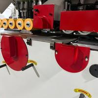 NEWEEK Azerbaijan Machine de dégauchissage et de sciage de précision double face pour bois, avec axe inférieur