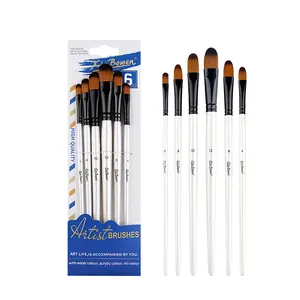 Xinbowen conjunto de escova artística, amigável, de fábrica, pincel de tinta artística popular