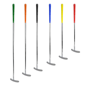Volwassen Junior Multicolor <span class=keywords><strong>Golf</strong></span> Putter Club Outdoor Kinderen Dubbelzijde Zinklegering Hoofd Putter Kleurrijke <span class=keywords><strong>Golf</strong></span> Putter