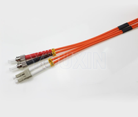 Cable de Fibra Óptica MM OM2 DX 50/125 LC ST, Conector de Fibra LC/UPC a ST/UPC OM2, Cable de Conexión de Fibra Óptica Multimodo Dúplex