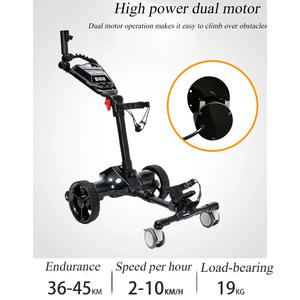Voiturette de golf électrique avec suivi automatique par radar et télécommande, chariot de golf électrique pliable intelligent avec fonction 'suivez-moi' - Product Image 5