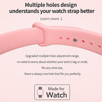 Bracelet de montre en silicone en gros 20mm 22mm à dégagement rapide, anti-poussière, souple, sportif, de remplacement pour montre connectée, personnalisable OEM