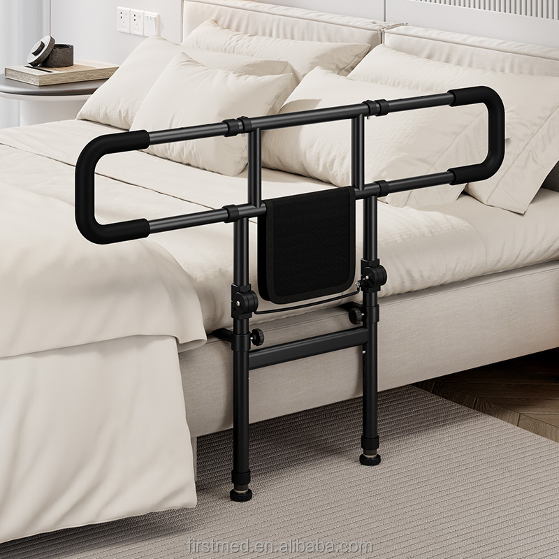 Mybow Double Bed Rail, U Bar For Medical Bedside Safety Assisting Rails, Railing Support For Elderly Adults Under Mattress Handrail, Hospital Dual Bed Rails For Seniors Twin Full Queen Adjustable Rail - View #11