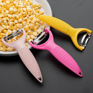 Pelador Manual de Mazorcas de Maíz de Acero Inoxidable, Herramienta de Cocina para Quitar Granos, Picador de Frutas y Verduras, Pelador de Maíz - Product Image 3