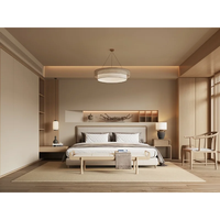 Armoire moderne simple à rainures cintrées avec motif, design dissimulé intégré, armoire sur pied sur mesure pour chambre à coucher