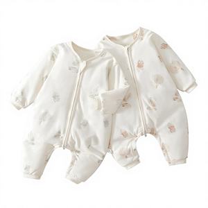 Sac de couchage multifonctionnel pour bébé en coton épais, anti-humidité, anti-gigotement, à <span class=keywords><strong>jambes</strong></span> séparées, pour automne-hiver, moulé par injection de résine - Product Image 1