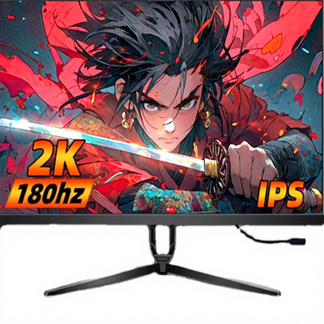 27-inch IPS Flat PC Monitor 4K 75Hz Ultra-High-Definition Anti-Blue Light Wide Color Gamut 8ms Response Time